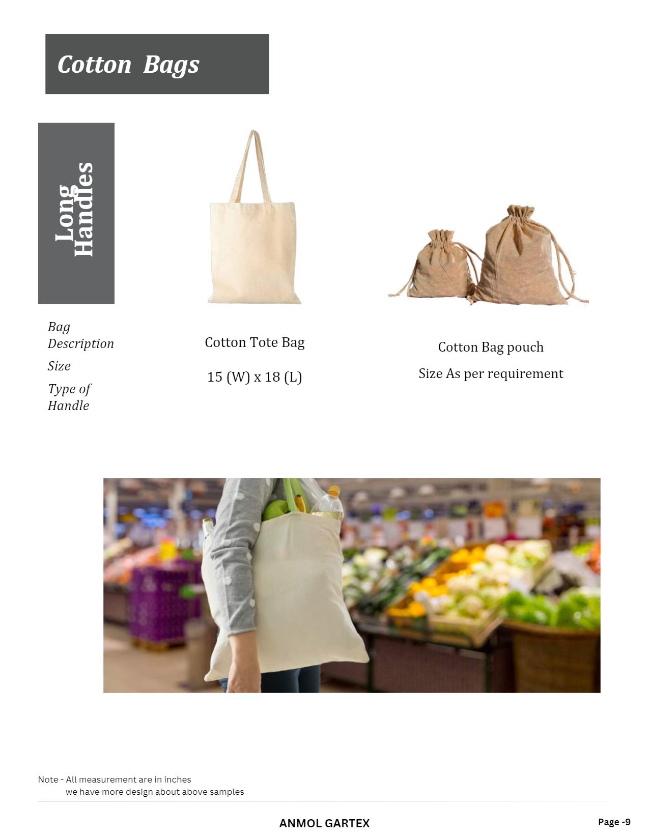 Cotton Bags 1